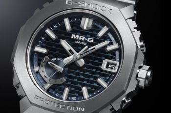 Casio to Release MR-G Featuring Traditional Japanese Hanada-iro Blue