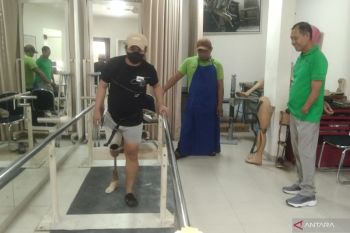 Menengok produksi kaki palsu yang digarap penyandang disabilitas di Bali