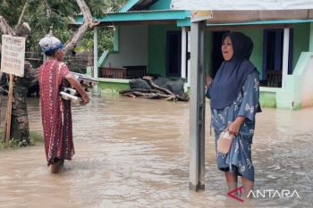 Banjir di Kabupaten Bekasi mulai berangsur surut