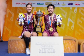 Ganda Putri Indonesia Tiwi/Fadia juara di Thailand Masters 2026