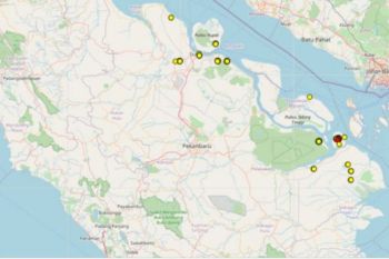 BMKG deteksi 113 titik panas di Provinsi Riau