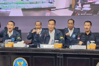BNN gagalkan peredaran 160 kilogram sabu dan 200 kilogram ganja
