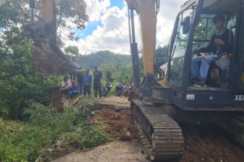 BPBD: Akses jalan OKU Selatan-Bengkulu sudah bisa dilalui