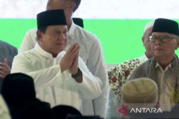 Presiden Prabowo hadiri acara pengukuhan pengurus MUI