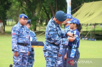 Lanud Pattimura tanamkan nasionalisme dan semangat bela negara pada siswa lewat Persami KKRI