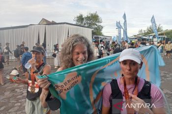 Pelari mancanegara ikuti event trail run  di Laguna Pantai Depok