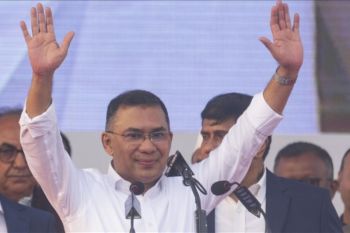 Tarique Rahman dilantik sebagai PM Bangladesh