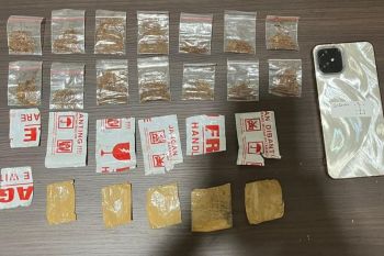 Polres Garut ciduk pengedar tembakau sintetis