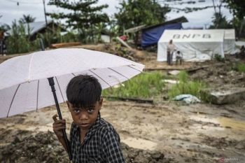 Jumlah pengungsi bencana banjir bandang di Aceh Utara