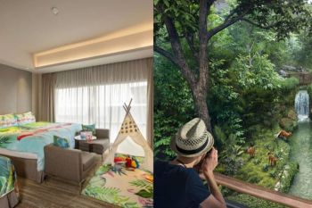 Liburan Keluarga Serbalengkap di PARKROYAL on Beach Road, Singapura dengan Kamar Hotel Bertema Satwa Liar