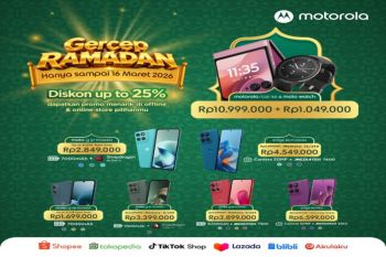 Motorola tawarkan smartphone Promo Gercep Ramadan