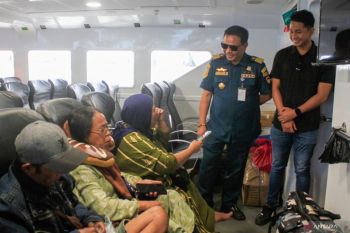 Mudik gratis kapal cepat Situbondo-Madura perdana angkut 198 penumpang