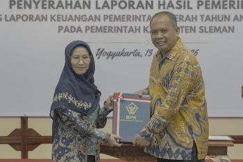 Pemkab Sleman kembali raih opini WTP atas LKPD Tahun Anggaran 2025