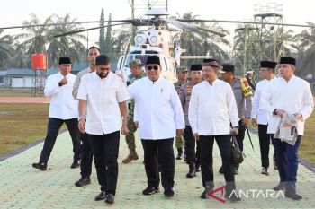Mendagri dampingi Presiden rayakan Idul Fitri di Aceh Tamiang