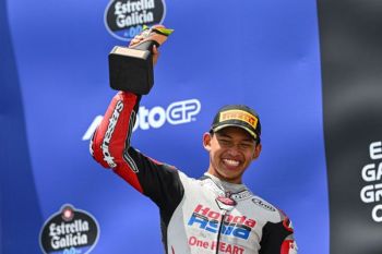 Indonesia's Veda Ega Pratama claims eighth at Catalunya Moto3