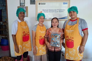 Lewat Klasterku Hidupku BRI, Usaha Keripik Ayam Biru Milik Ibu Rumah Tangga di Denpasar Terus Berkembang dan Berdaya
