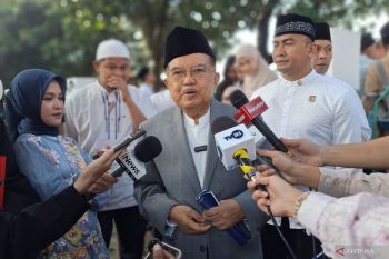Jusuf Kalla urges world unity to fully rebuild Gaza on Eid al-Adha