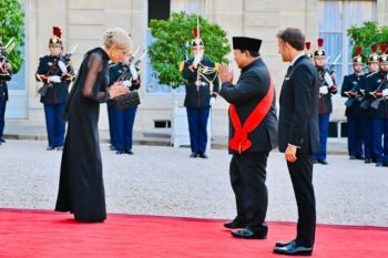 Prabowo attends state banquet hosted by Macron at Elysee Palace