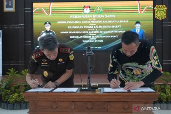 KPU dan Kejati Kalbarperkuat pengawasan dan hukum pemilu