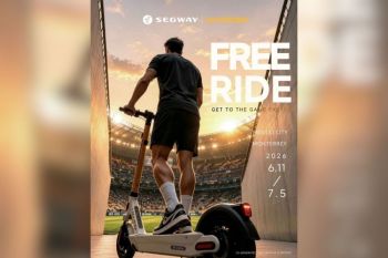 Segway dan Whoosh Luncurkan Program "Free Ride" di Meksiko Selama Piala Dunia 2026 Berlangsung, Dukung Mobilitas Perkotaan