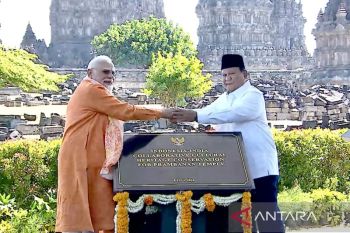Prabowo, Modi launch Prambanan Temple conservation initiative