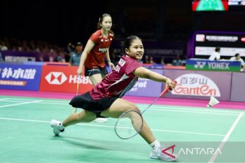 Rachel/Febi tembus perempat final usai unggulan kedua Jepang mundur