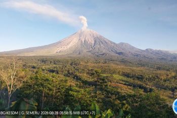 Enam jam, Gunung Semeru alami 21 kali gempa letusan