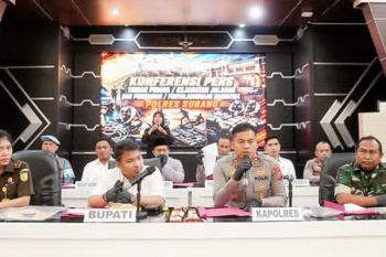 Polres Subang ungkap empat modus kasus peredaran narkoba
