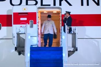 Presiden Prabowo tiba di Tanah Air usai kunjungan ke Vladivostok Rusia
