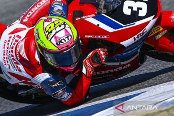 Kiandra Ramadhipa finis ke-11 balapan kedua Rookies Cup San Marino