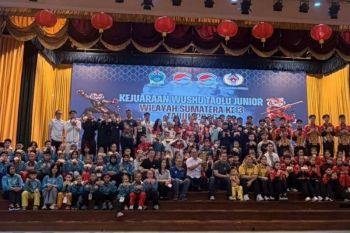 Sumut juara umum Kejuaraan Wushu Taolu Junior Sumatera 2026
