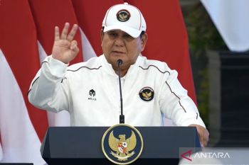 Prabowo minta 430 atlet Indonesia pantang menyerah di Asian Games