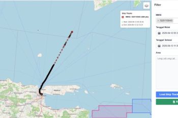 Sistem AISITS ungkap jejak terakhir KM Virgo di Selat Madura