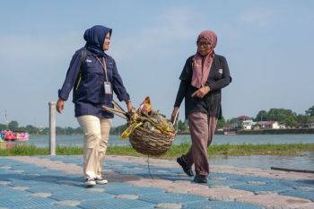 Danau Sipin kembali bersinar, Leni rajut harapan bersama Holding Ultra Mikro