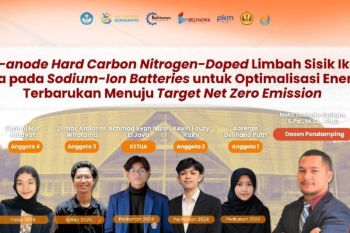 Mahasiswa Unpad Sulap Limbah Sisik Ikan Nila Jadi Bahan Baterai Ion-Natrium