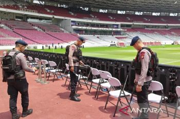 Brimob sterilisasi GBK jelang laga FIFA ASEAN Cup 2026