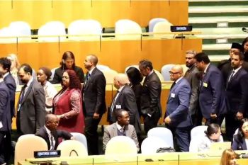 Delegasi Indonesia walk out saat Netanyahu berpidato di PBB