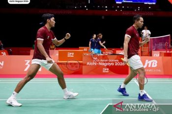 Fajar/Fikri gagal ikuti langkah Leo/Daniel ke babak final Asian Games 2026