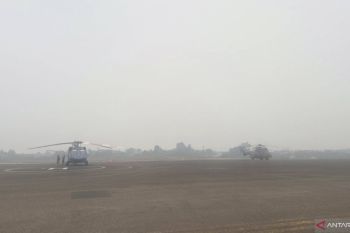 Sejumlah penerbangan di Jambi kembali tertunda akibat kabut asap