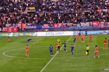 Persija Jakarta menang 4-0 lawan  PSIM Yogyakarta di SSA Bantul