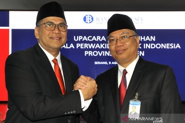 SERTIJAB KEPALA PERWAKILAN BI BANTEN