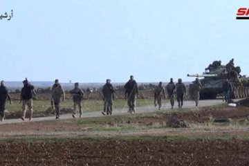 Satuan Tentara Arab Suriah dikerahkan ke utara guna hadapai serangan Turki