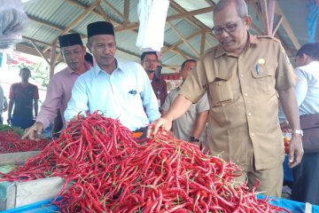 Sejumlah harga kebutuhan pokok mengalami kenaikan di Aceh Barat