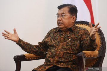 Jelang purna tugas Wapres JK ladeni wawancara 34 media