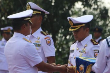 Osben Alibos Gantikan Binsar Alfret Jadi Danlanal Sangatta