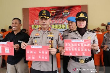 Polresta Bogor Kota berhasil proses 11 perkara narkoba