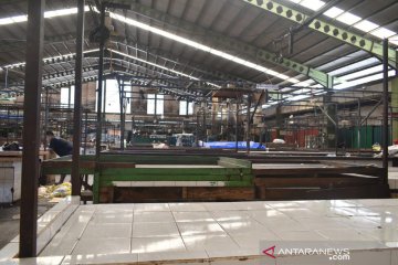 Hari pertama Imlek, Pasar Flamboyan Pontianak tampak sepi