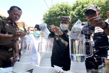 Pemusnahan tindak pidana umum kejari Banyuwangi