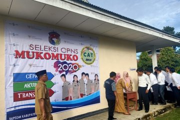 Puluhan peserta SKD CPNS Mukomuko dipastikan gugur