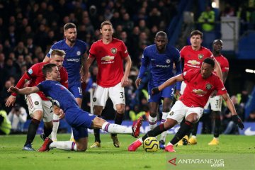 Liga Inggris : Manchester United bungkam Chelsea 2-0